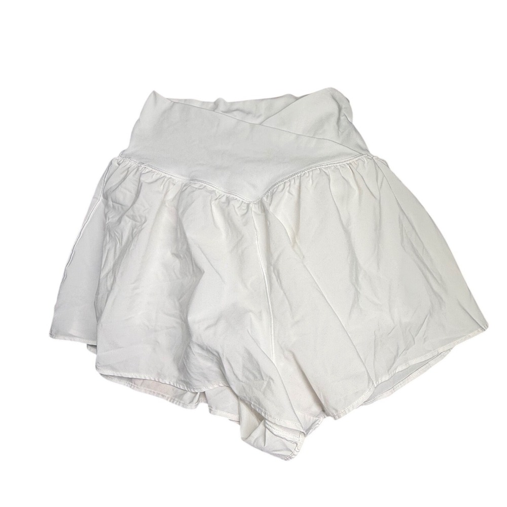 OFFLINE by Aerie White Real Me Crossover Skort Small 324026413 Activewear